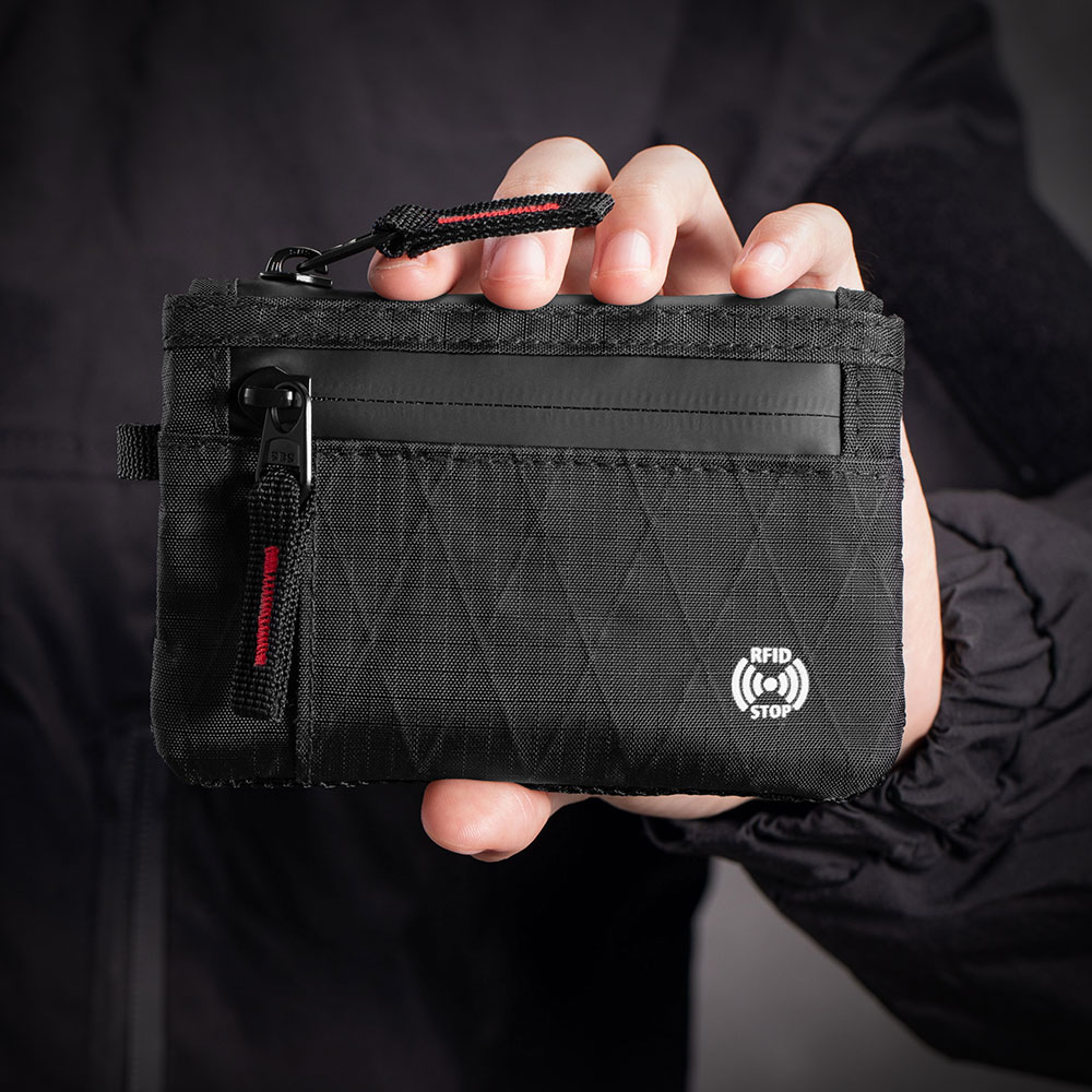 Card Top Loader - Slim Wallet, RFID Blocking Function Credit