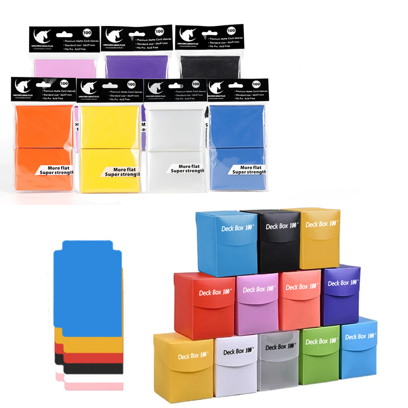 Trading Card Binder - Cards Deck Box for Pokemon MTG
