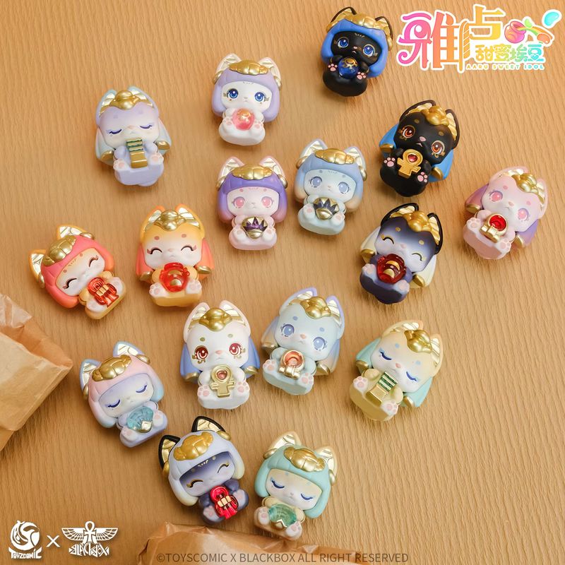 Vinyl Figure Blank - Hot In-Stock Kawaii Blind Box Aaru