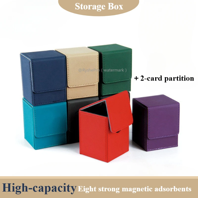 Trading Card Binder - Trading Card Storage Box for 100+Single