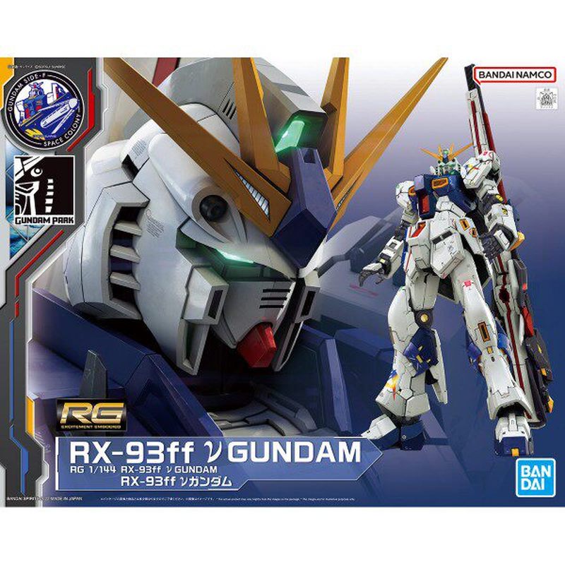 RG 1/144 RX-93ff Gundam Side-F - đánh giá và giá Bandai Model Gundam Rg
