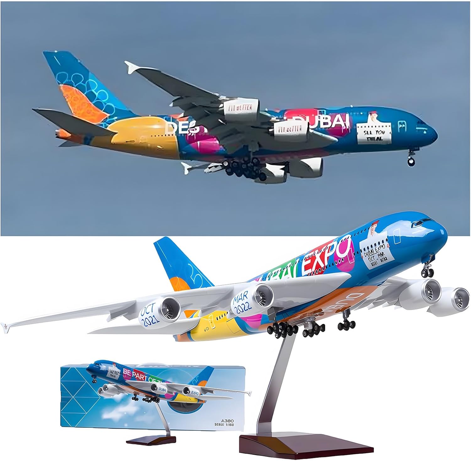 1:160 Scale Large Child Toy Ai - đánh giá và giá Model Airplane Plastic