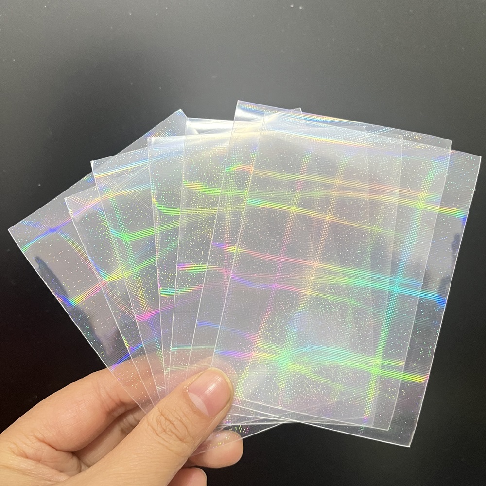50pcs 65x90mm Holographic Card - đánh giá và giá Card Penny Sleeve