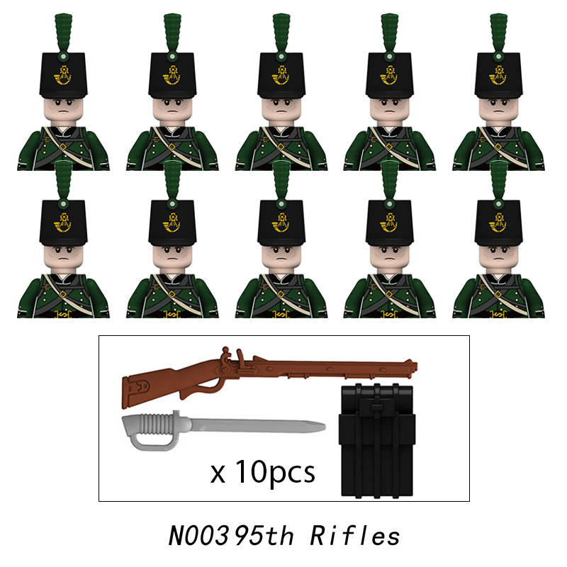 10pcs Napoleonic Wars Military - đánh giá và giá Lego Minifigure Holder