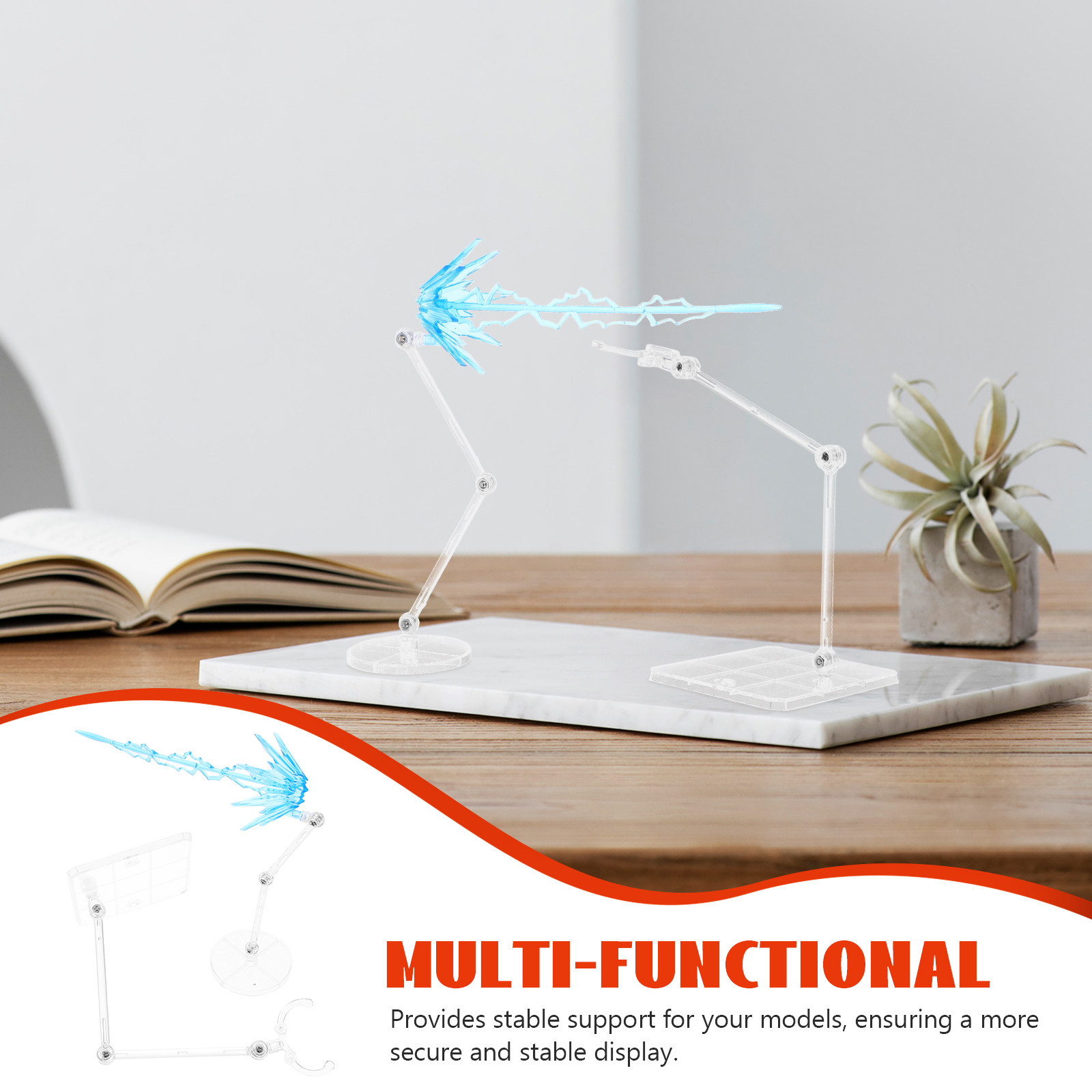 1Set Clear Adjustable Action F - đánh giá và giá Action Figure Stand