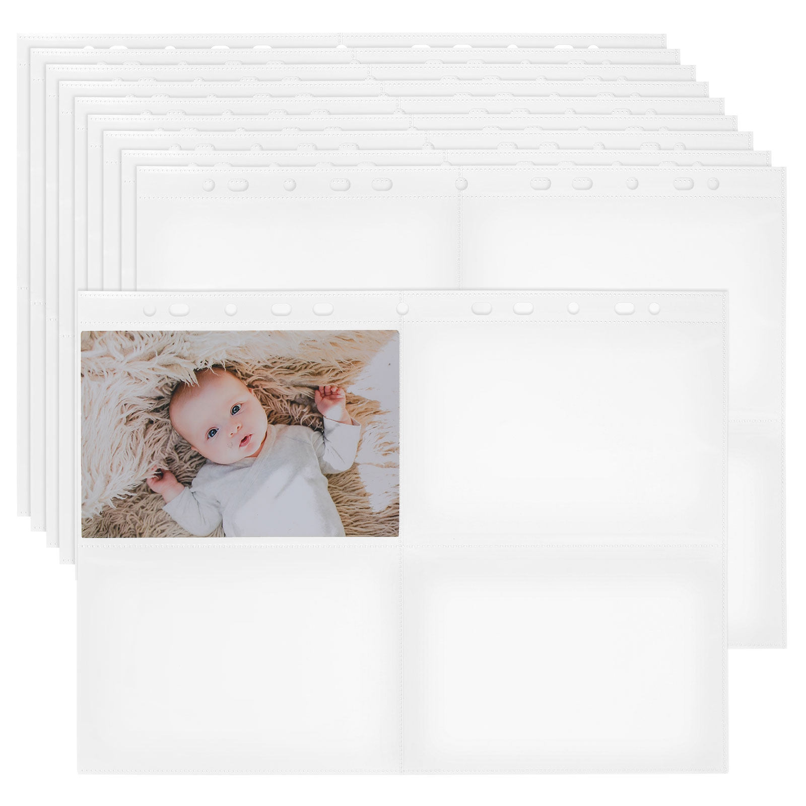 30Pcs A4 Card Binder Sheets Do - đánh giá và giá Trading Card Binder